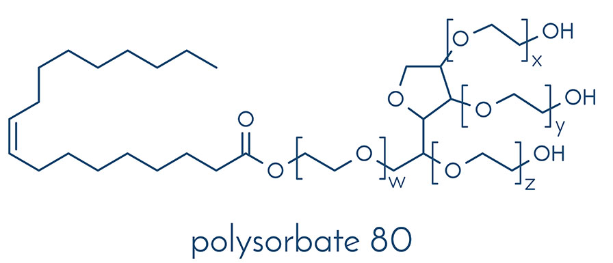 Polysorbate 80, Polysorbate 20
